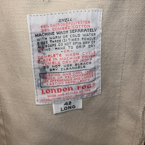 𝅺London Fog Polar Plush Trench Coat - Picture 6 of 9